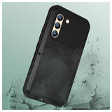 Love Mei Powerful Samsung Galaxy S22 5G Hybrid Cover - Sort