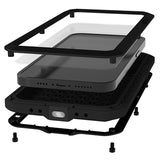 Love Mei Powerful iPhone 14 Pro Max Hybrid Cover - Sort