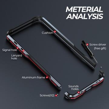 Google Pixel 8 Pro Luphie Metal Bumper - Sort