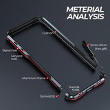 Google Pixel 8 Pro Luphie Metal Bumper - Sort