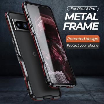 Google Pixel 8 Pro Luphie Metal Bumper - Sølv