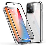 Luphie iPhone 13 Pro Max magnetisk cover - sølv