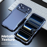 iPhone 17 Pro Luphie Safe Lock Metalkofanger - Mørkeblå