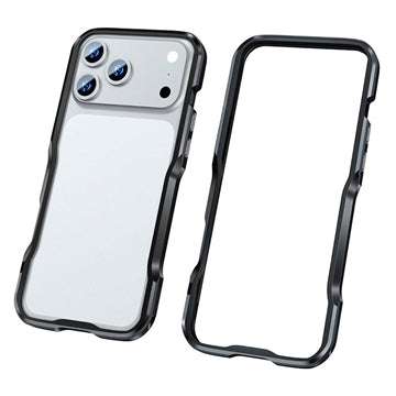 iPhone 17 Pro Max Luphie Safe Lock Metalkofanger - Sort