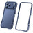 iPhone 17 Pro Max Luphie Safe Lock Metalkofanger - Mørkeblå