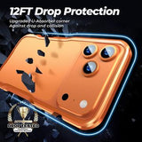 iPhone 17 Pro Max Luphie Safe Lock Metalkofanger - Orange