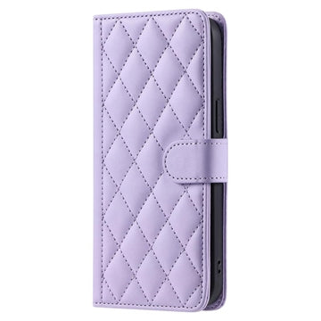 Honor 400 Pro Luksus Vatteret Pung - Lilla
