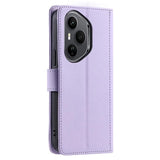Honor 400 Pro Luksus Vatteret Pung - Lilla