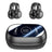 M47 Earclip Bone Conduction Trådløse Hovedtelefoner – Open-Ear, Bluetooth 5.3 - Sort