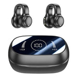 M47 Earclip Bone Conduction Trådløse Hovedtelefoner – Open-Ear, Bluetooth 5.3 - Sort