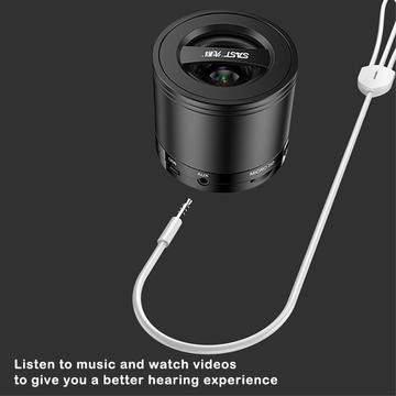 MH045S 3-i-1 AUX Bilkabel – USB-C, Lightning & 3.5mm Jack – Hvid