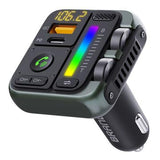 MT04 bil Bluetooth-adapter FM-sender HiFi musik MP3-afspiller Type-C + USB biloplader