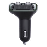 MT04 bil Bluetooth-adapter FM-sender HiFi musik MP3-afspiller Type-C + USB biloplader