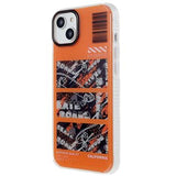 Mutural Camouflage Series iPhone 14 Plus Hybrid Cover - Orange