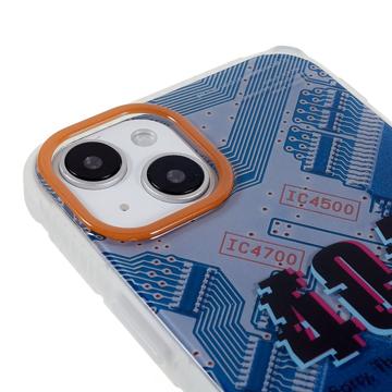 Mutural Modern Series iPhone 14 Plus Hybrid Cover - Blå