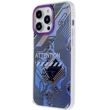 Mutural Modern Series iPhone 14 Pro Max Hybrid Cover - Lilla