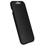 iPhone 15 Magnetisk Cover med Privatlivssikret Hærdet Glas - Sort