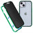 iPhone 15 Magnetisk Cover med Privatlivssikret Hærdet Glas - Grøn