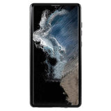 Samsung Galaxy S22 Ultra 5G Magnetisk Cover med Hærdet Glas - Sort
