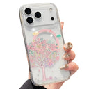 iPhone 17 Pro magnetisk cover med indlejrede rhinsten - Skader