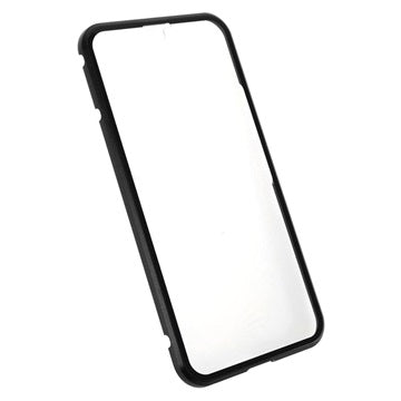 Samsung Galaxy S22 5G Magnetisk Cover med Hærdet Glas - Sort