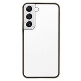 Samsung Galaxy S22 5G Magnetisk Cover med Hærdet Glas - Guld