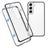 Samsung Galaxy S22 5G Magnetisk Cover med Hærdet Glas - Sølv