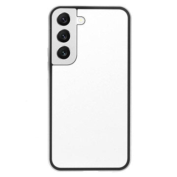 Samsung Galaxy S22 5G Magnetisk Cover med Hærdet Glas - Sølv