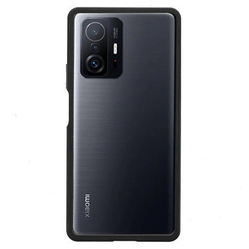 Xiaomi 11T/11T Pro Magnetisk Cover med Hærdet Glas - Sort