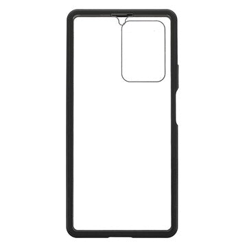 Xiaomi 11T/11T Pro Magnetisk Cover med Hærdet Glas - Sort
