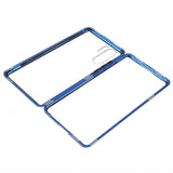 Huawei P30 Pro Magnetisk Cover med Hærdet Glas - Blå