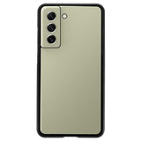 Samsung Galaxy S21 FE 5G Magnetisk Cover med Hærdet Glas - Sort