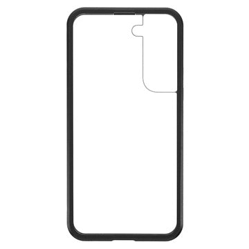 Samsung Galaxy S22+ 5G Magnetisk Cover med Hærdet Glas - Sort