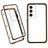 Samsung Galaxy S23 5G Magnetisk Cover med Hærdet Glas - Guld