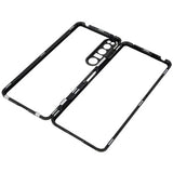 Sony Xperia 1 IV Magnetisk Cover med Hærdet Glas - Sort