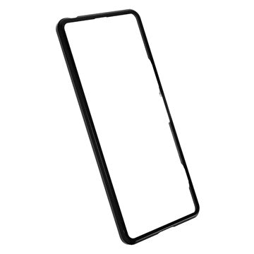 Sony Xperia 1 IV Magnetisk Cover med Hærdet Glas - Sort