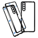 Sony Xperia 10 IV Magnetisk Cover med Hærdet Glas - Sort