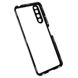 Sony Xperia 10 IV Magnetisk Cover med Hærdet Glas - Sort