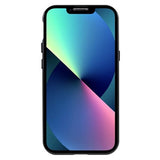 iPhone 13 Magnetisk Cover med Hærdet Glas - Sort