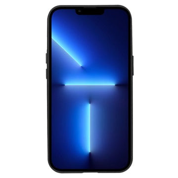 iPhone 13 Pro Magnetisk Cover med Hærdet Glas - Sort