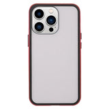 iPhone 13 Pro Magnetisk Cover med Hærdet Glas - Rød
