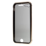 iPhone 7/8/SE (2020)/SE (2022) Magnetisk Cover med Skærmbeskyttelse Hærdet Glas - Guld