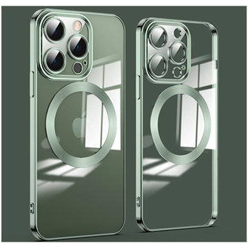 iPhone 14 Pro Max Magnetisk Hybrid Cover - Grøn