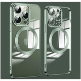 iPhone 14 Pro Max Magnetisk Hybrid Cover - Grøn