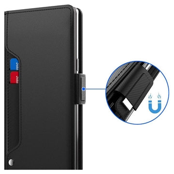 Makeup Spejl OnePlus 11 Flip Cover - Sort