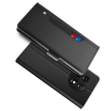 Makeup Spejl OnePlus 11 Flip Cover - Sort