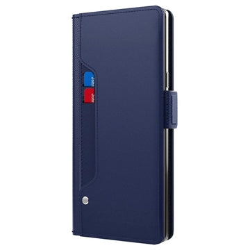 Makeup Spejl OnePlus 11 Flip Cover - Blå