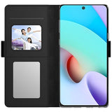 Makeupspejl Xiaomi Redmi 10C Flip Cover - Sort