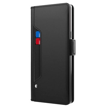 Makeupspejl iPhone 13 Flip Cover - Sort