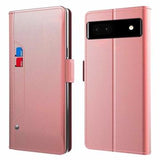 Makeupspejl Google Pixel 6a Flip Cover - Rødguld
